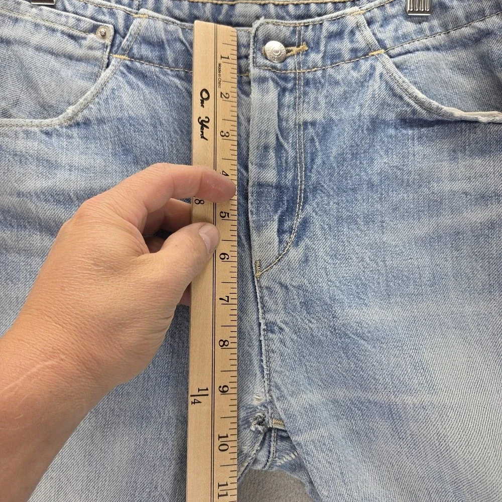 Vintage Levis Engineered Jeans Mens Blue Twisted One Pocket Zip Fly Fits 28x26